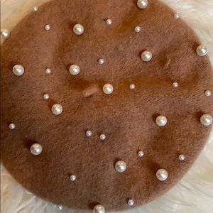 Pearl Beret hat